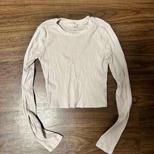 Light Pink/Purple Ribbed Long Sleeve